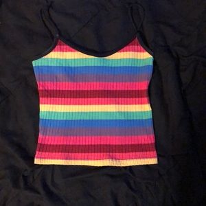 TOPSHOP RAINBOW CAMI
